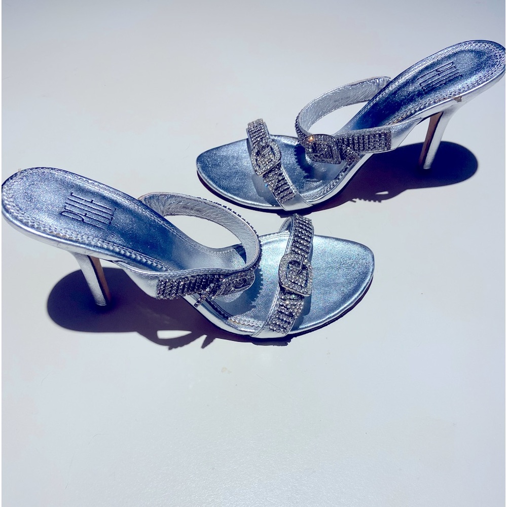 Ladies size 7 Pella Rhinestone heels